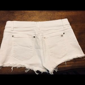 Joe's Jeans Shorts - Joes jeans white denim cutoff shorts Joe's Jeans Shorts - Joes jeans white denim cutoff shorts